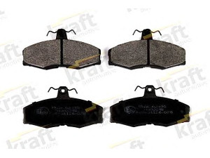 KRAFT AUTOMOTIVE 6002490 stabdžių trinkelių rinkinys, diskinis stabdys 
 Techninės priežiūros dalys -> Papildomas remontas
5018981, 5023996