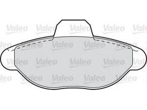 VALEO 540498 stabdžių trinkelių rinkinys, diskinis stabdys 
 Techninės priežiūros dalys -> Papildomas remontas
5892737, 77362185, 77362245, 77362267