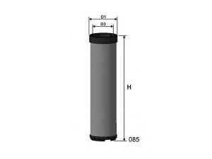 MISFAT R652 oro filtras
KRH1320, 3596976M92, AT204029, 1355787