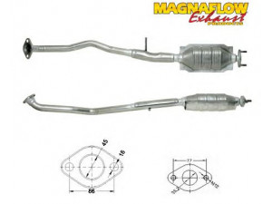 MAGNAFLOW 73403 katalizatoriaus keitiklis 
 Išmetimo sistema -> Katalizatoriaus keitiklis
2861002330, 2861002360
