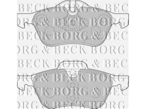 BORG & BECK BBP1726 stabdžių trinkelių rinkinys, diskinis stabdys 
 Techninės priežiūros dalys -> Papildomas remontas
34111503076, 34116761287, 34116765446