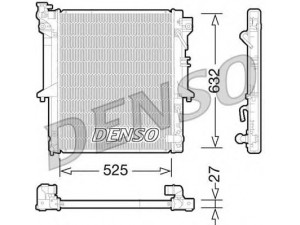 DENSO DRM45035 radiatorius, variklio aušinimas 
 Aušinimo sistema -> Radiatorius/alyvos aušintuvas -> Radiatorius/dalys
MN135033