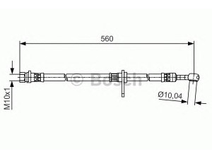 BOSCH 1 987 481 512 stabdžių žarnelė 
 Stabdžių sistema -> Stabdžių žarnelės
01464-SNA-A01, 01464-SNA-A02