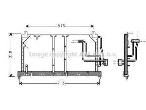 AVA QUALITY COOLING OLA5224 kondensatorius, oro kondicionierius
