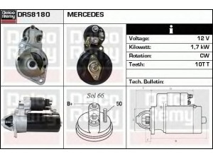 DELCO REMY DRS8180 starteris 
 Elektros įranga -> Starterio sistema -> Starteris