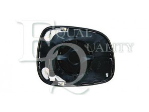 EQUAL QUALITY RS03124 veidrodėlio stiklas, išorinis veidrodėlis 
 Kėbulas -> Keleivių kabina -> Veidrodėlis
51162991660