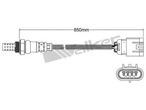 WALKER PRODUCTS 250-24740 lambda jutiklis 
 Variklis -> Variklio elektra
392103C970
