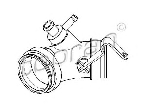 TOPRAN 113 416 įsiurbimo kolektoriaus, oro tiekimas 
 Variklis -> Oro tiekimas -> Įsiurbimo kolektorius
058 133 356D, 058 133 356D