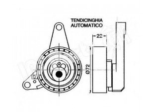 IPS Parts ITB-6W03 įtempiklis, paskirstymo diržas 
 Diržinė pavara -> Paskirstymo diržas/komplektas -> Dirželio įtempiklis (įtempimo blokas)
93202400, 93202400