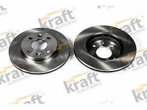 KRAFT AUTOMOTIVE 6045010 stabdžių diskas 
 Dviratė transporto priemonės -> Stabdžių sistema -> Stabdžių diskai / priedai
40206-00QAJ, 77 00 756 572, 77 01 204 286