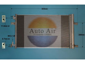 AUTO AIR GLOUCESTER 16-1361 kondensatorius, oro kondicionierius 
 Oro kondicionavimas -> Kondensatorius
1850135, 13267649, 13377763, 1850220