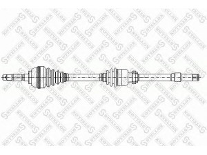 STELLOX 158 1010-SX kardaninis velenas 
 Ratų pavara -> Kardaninis velenas
3272G1, 3273G1, 3273Q2