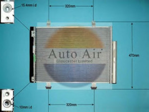 AUTO AIR GLOUCESTER 16-5267 kondensatorius, oro kondicionierius 
 Oro kondicionavimas -> Kondensatorius
9531068l00