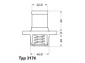 WAHLER 3174.89D termostatas, aušinimo skystis 
 Aušinimo sistema -> Termostatas/tarpiklis -> Thermostat
77 00 868 980
