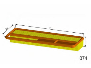 MISFAT P191 oro filtras 
 Techninės priežiūros dalys -> Techninės priežiūros intervalai
55183265, 55183265