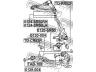 FEBEST 0124-SR50LH vikšro valdymo svirtis 
 Ašies montavimas/vairavimo mechanizmas/ratai -> Valdymo svirtis/pasukamosios svirties sujungimas -> Vairo trauklės (valdymo svirtis, išilginis balansyras, diago
48067-29135
