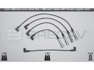 BRECAV 14.512 uždegimo laido komplektas 
 Kibirkšties / kaitinamasis uždegimas -> Uždegimo laidai/jungtys