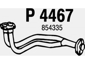 FENNO P4467 išleidimo kolektorius 
 Išmetimo sistema -> Išmetimo vamzdžiai
854335, 884335