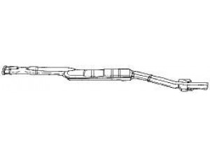 AKS DASIS SG15422 vidurinis duslintuvas