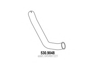 ASSO 530.9048 išleidimo kolektorius
6454901221