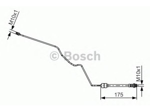 BOSCH 1 987 481 419 stabdžių žarnelė 
 Stabdžių sistema -> Stabdžių žarnelės
1520321, 1671147, 6G91 2282-AH