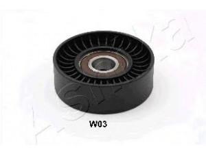 ASHIKA 129-0W-W03 kreipiantysis skriemulys, V formos rumbuotas diržas 
 Diržinė pavara -> V formos rumbuotas diržas/komplektas -> Laisvasis/kreipiamasis skriemulys