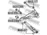 FEBEST MAB-CW8 valdymo svirties/išilginių svirčių įvorė 
 Ašies montavimas/vairavimo mechanizmas/ratai -> Valdymo svirtis/pasukamosios svirties sujungimas -> Montavimas/sutvirtinimas
05272714AA, 05272715AA, MN101430