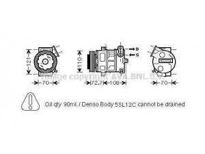 AVA QUALITY COOLING OLK419 kompresorius, oro kondicionierius 
 Oro kondicionavimas -> Kompresorius/dalys
55702161, 55703917, 6854093, 6854104