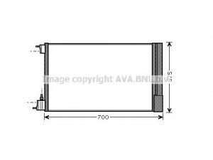 AVA QUALITY COOLING OL5478 kondensatorius, oro kondicionierius