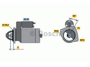 BOSCH 0 986 017 910 starteris 
 Elektros įranga -> Starterio sistema -> Starteris
8111199, 9168267