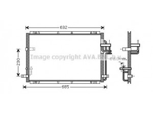 AVA QUALITY COOLING KA5085 kondensatorius, oro kondicionierius 
 Oro kondicionavimas -> Kondensatorius
0K2KB61480