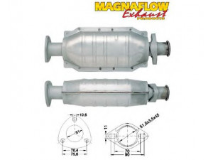 MAGNAFLOW 85806 katalizatoriaus keitiklis 
 Išmetimo sistema -> Katalizatoriaus keitiklis
855033