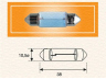 MAGNETI MARELLI 009418100000 lemputė, valstybinio numerio apšvietimas; lemputė, salono apšvietimas; lemputė, bagažinės vidaus lemputė; lemputė, variklio skyriaus apšvietimas; lemputė
1121444