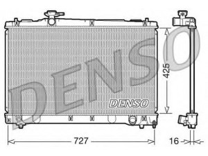 DENSO DRM50034 radiatorius, variklio aušinimas
1640037220