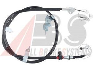 A.B.S. K17604 trosas, stovėjimo stabdys 
 Stabdžių sistema -> Valdymo svirtys/trosai
4643052330, 4643052330