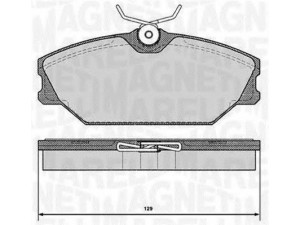 MAGNETI MARELLI 363916060377 stabdžių trinkelių rinkinys, diskinis stabdys 
 Techninės priežiūros dalys -> Papildomas remontas
41 06 071 25R, 77 01 209 380, 7701206379