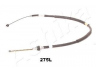 ASHIKA 131-02-275L trosas, stovėjimo stabdys 
 Stabdžių sistema -> Valdymo svirtys/trosai
4643014290