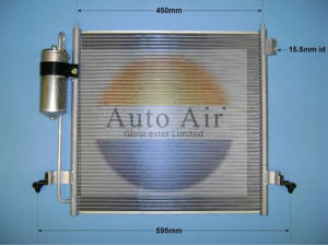 AUTO AIR GLOUCESTER 16-2090 kondensatorius, oro kondicionierius 
 Oro kondicionavimas -> Kondensatorius
7812A171, MN123606