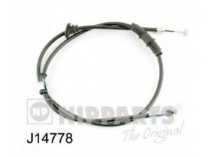 NIPPARTS J14778 trosas, stovėjimo stabdys 
 Stabdžių sistema -> Valdymo svirtys/trosai
MB950338, MR914269