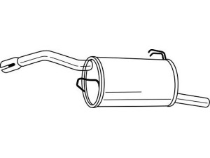 AKS DASIS SG37637 galinis duslintuvas