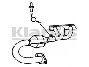 KLARIUS 322462 katalizatoriaus keitiklis 
 Išmetimo sistema -> Katalizatoriaus keitiklis
LKC000250, LKC000440