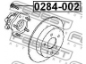 FEBEST 0284-002 rato varžtas 
 Ašies montavimas/vairavimo mechanizmas/ratai -> Ratas/rato priveržimas
43222-41B00