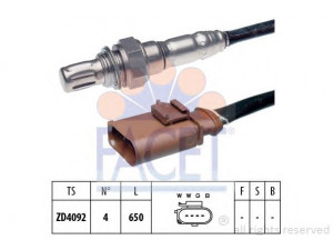 FACET 10.8057 lambda jutiklis 
 Elektros įranga -> Jutikliai
04E 906 262, 04E 906 262, 04E 906 262