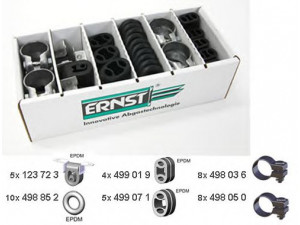 ERNST 460910 asortimentas, išmetimo sistemos montavimas