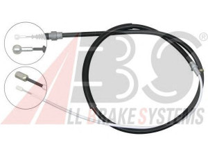 A.B.S. K18586 trosas, stovėjimo stabdys 
 Stabdžių sistema -> Valdymo svirtys/trosai
8N0.609.721F, 8N0.609.721F