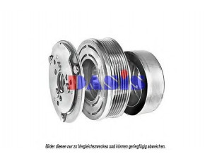 AKS DASIS 850214N magnetinė sankaba, oro kondicionieriaus kompresorius 
 Oro kondicionavimas -> Kompresorius/dalys
