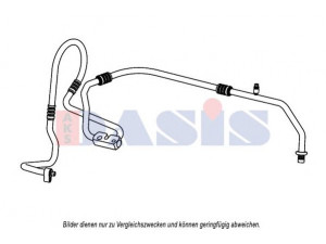 AKS DASIS 885825N aukšto/žemo slėgio linija, oro kondicionavimas 
 Oro kondicionavimas -> Žarnelės/vamzdeliai
1073064, 1085252, 1090070, 1095391