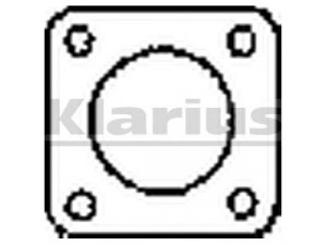 KLARIUS VAG1 tarpiklis, išleidimo kolektorius
827253115, 811253115A, 827253115