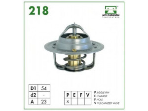 MTE-THOMSON 218.75 termostatas, aušinimo skystis 
 Aušinimo sistema -> Termostatas/tarpiklis -> Thermostat
6053401124, 1518627, 1607993