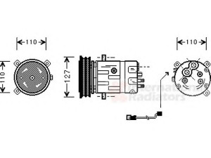 VAN WEZEL 3700K290 kompresorius, oro kondicionierius 
 Oro kondicionavimas -> Kompresorius/dalys
01135008, 1854022, 1854022-01131558